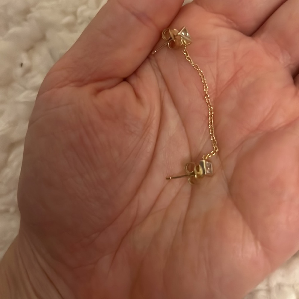 Chain Connected Earring - image 2